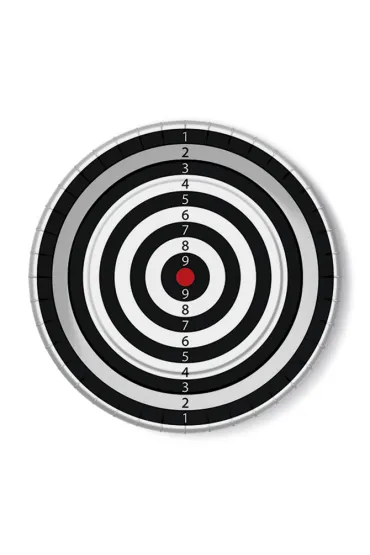 Paw Talerze papierowe Darts