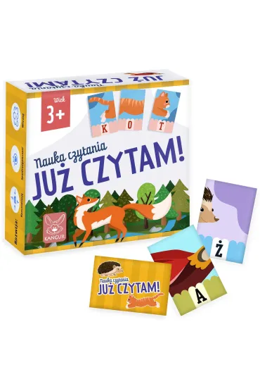 JU� CZYTAM 3   NAUKA CZYTANIA Kangur