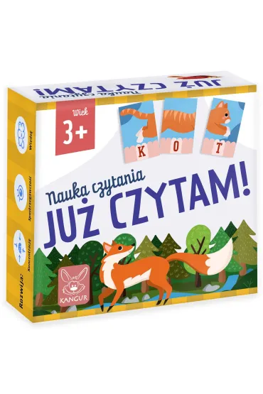JU� CZYTAM 3   NAUKA CZYTANIA Kangur
