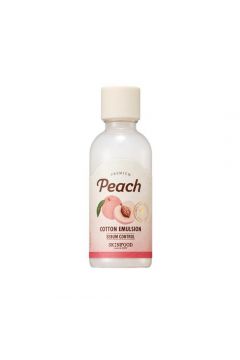 Skinfood Premium Peach Cotton Emulsion nawilajca emulsja brzoskwiniowa do twarzy 160 ml