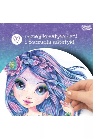 Nebulous Stars Szkicownik z kredkami, szablonami i naklejkami M Nenuphia