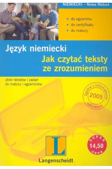 J�zyk. niemiecki. Jak czyta� teksty ze zrozumieniem * * - Marek Sp�awi�ski