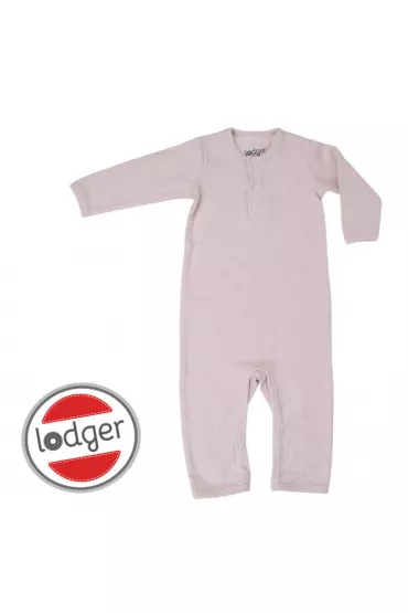 Lodger Pajacyk piamka niemowlca baweniana jasny r Basic Rib Tan rozm. 56