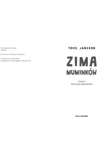 Zima Mumink�w. Muminki. Tom 6 - Tove Jansson