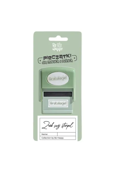 Be-Happy Gifts Piecz�tka z napisem - Gratulacje!