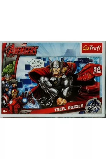 Puzzle mini 54 el. Dru�yna Avengers Trefl