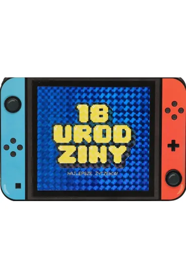 Karnet okoliczno�ciowy B6 z kopert� 18 Urodziny PAN DRAGON HM200-3104