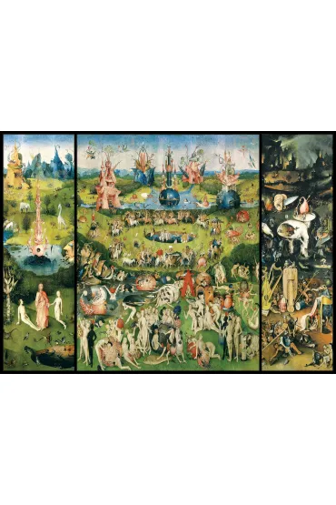 Puzzle 1000 el. Ogr�d ziemskich rozkoszy, Bosch Eurographics