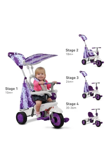 Pojazd/Rowerek Smart Trike Spirit - fioletowy