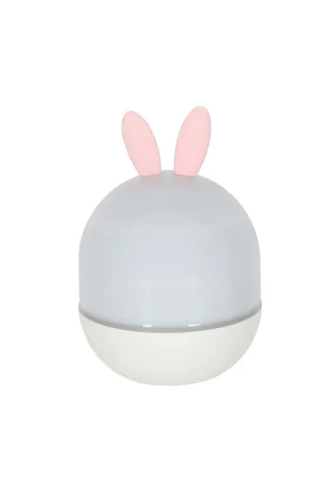 Lampka nocna projektor gwiazd LED USB obrotowy 6 motyw�w pilot kr�lik