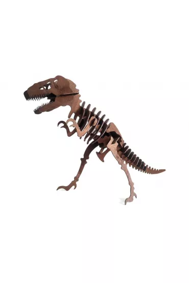 Puzzle drewniane 3D Szkielet t-rexa Buu