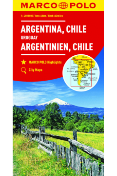Mapy kontynentalne Argentyna...1:4 mil. MARCO POLO