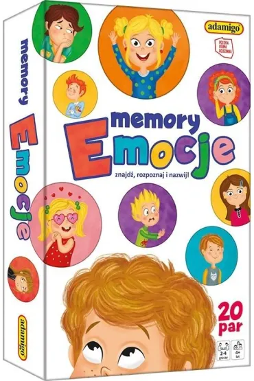 Emocje memory Adamigo