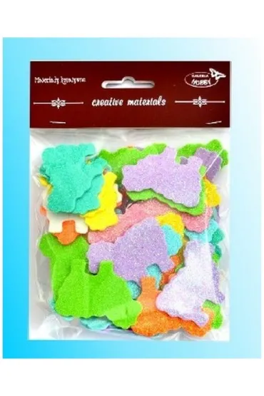 Galeria Hobby Baranki brokatowe 60szt 60 szt.