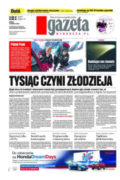 ePrasa Gazeta Wyborcza - Olsztyn 55/2013
