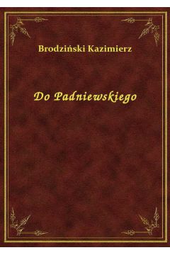 eBook Do Padniewskiego epub