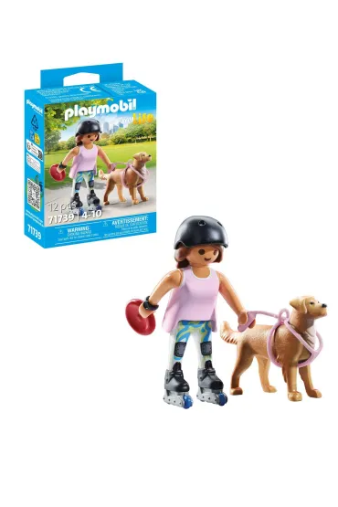 Playmobil My Life Skaterka z retriverem 71739
