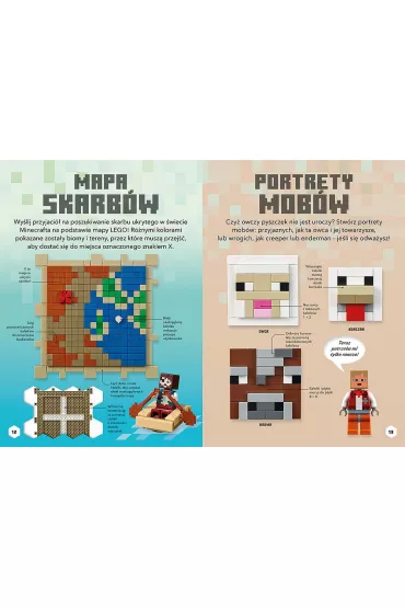 LEGO Minecraft. Ksiga pomysw - Shari Last, Julia March