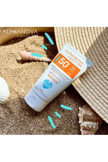 Alphanova Sun Krem przeciwsoneczny, hipoalergiczny, wodoodporny, filtr SPF 50 50 g