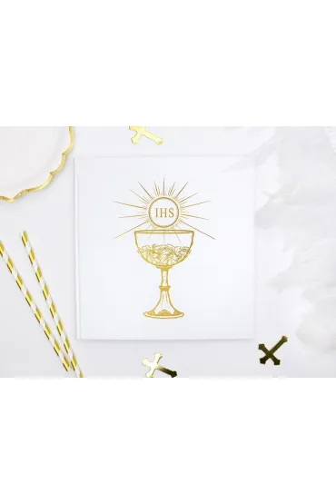 PartyDeco Ksi�ga Go�ci Komunijnych 20,5x20,5cm