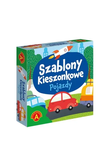 Pojazdy. Szablony kieszonkowe Alexander