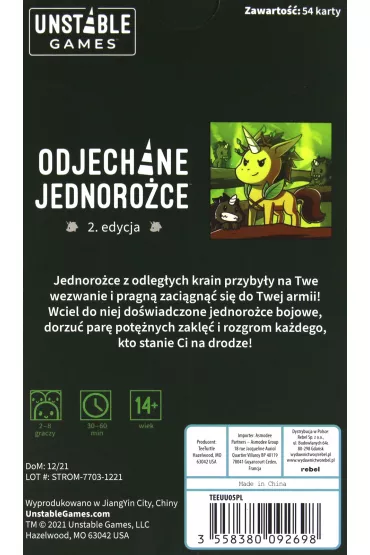 Odjechane jednoro�ce. Legendarne jednoro�ce Rebel - Ramy Badie