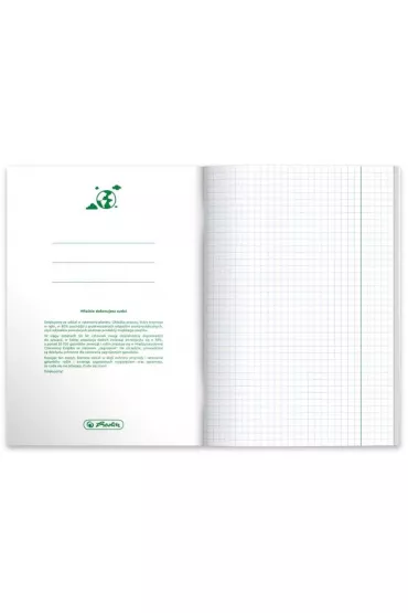 Herlitz Zeszyt A5 Eco PP Biologia kratka 60 kartek