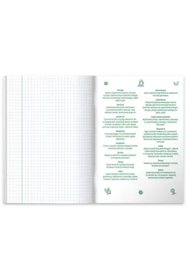 Herlitz Zeszyt A5 Eco PP Biologia kratka 60 kartek