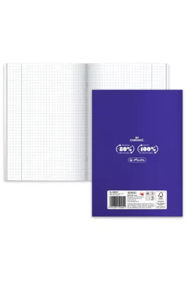 Herlitz Zeszyt A5 Eco PP Biologia kratka 60 kartek