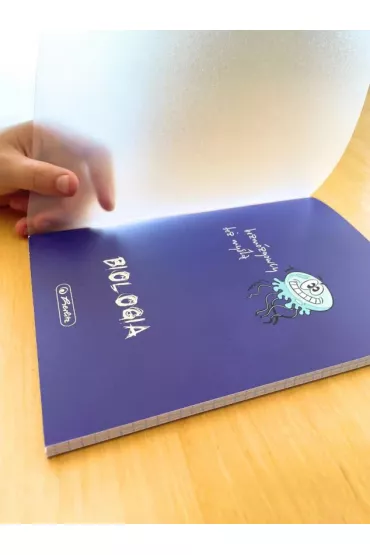 Herlitz Zeszyt A5 Eco PP Biologia kratka 60 kartek