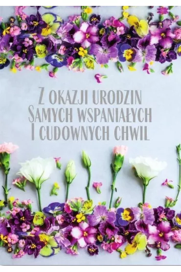 Trend Kartka okoliczno�ciowa Urodziny TS96