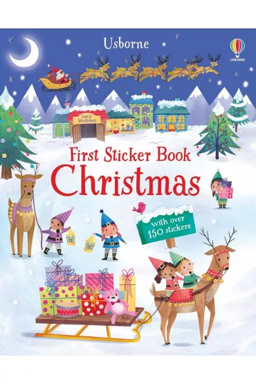 First Sticker Book Christmas. A Christmas Sticker Book for Children - Alice  Beecham