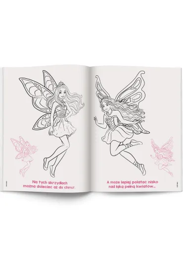Barbie Dreamtopia. Kolorowanka z naklejkami
