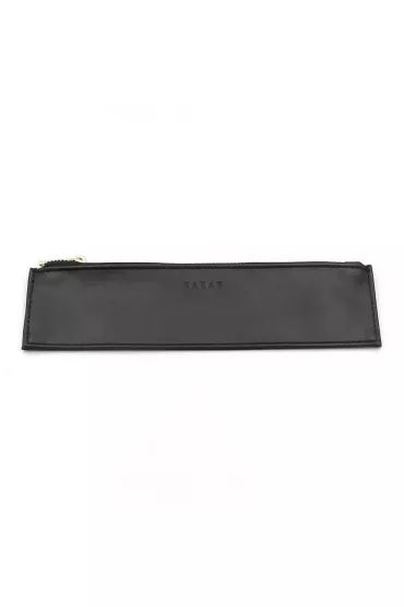 Nakabayashi Etui na d�ugopis sk�rzane KAZA-E czarny