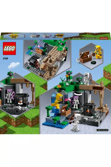 LEGO Minecraft Loch szkieletw 21189