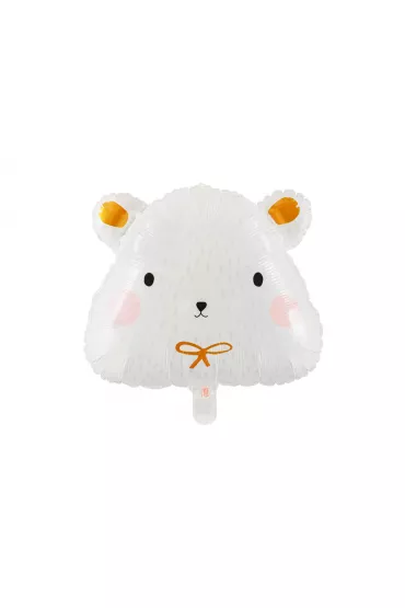 PartyDeco Balon foliowy Mi� polarny 51x45cm