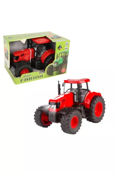 Traktor du�y czerwony Askato
