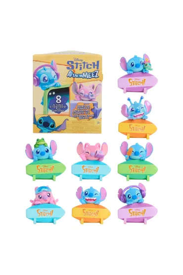 Figurki do przyczepiania Stitch Attachmeez 46451 1szt.mix Just Play