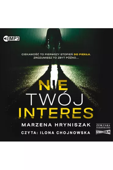 Audiobook Nie tw�j interes CD - Marzena  Hryniszak