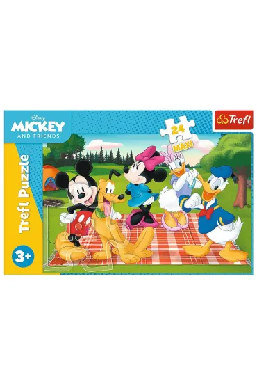 Puzzle 24 el. Maxi Ulubiona Myszka Miki Trefl