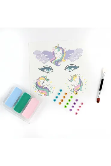 Derform Farbki do twarzy z kalkomani� Unicorn