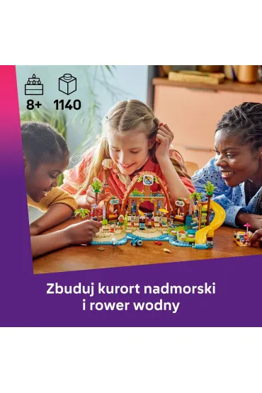 LEGO Friends Rodzinne wakacje na pla�y 42673