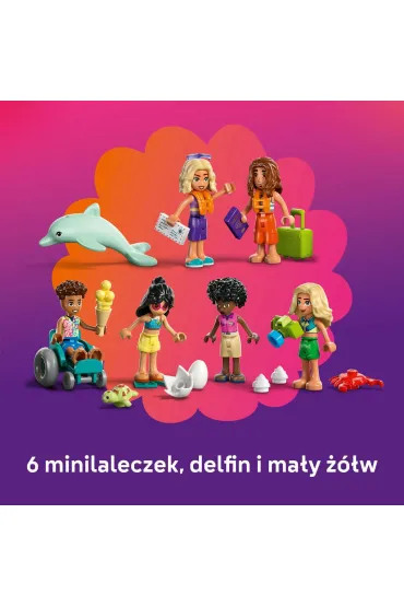 LEGO Friends Rodzinne wakacje na pla�y 42673