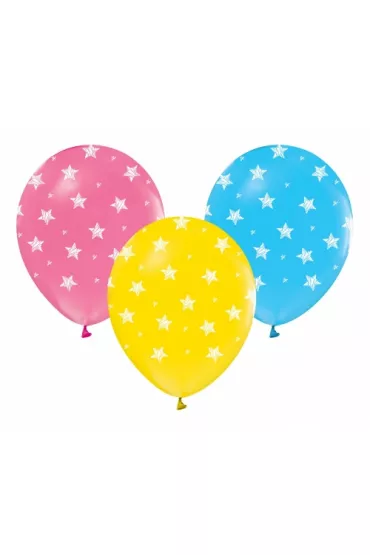 Godan Balony Gwiazdki 5 szt.