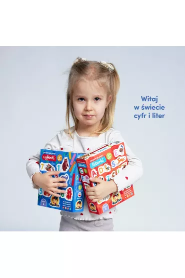 CzuCzu Puzzle do pary Cyferki 3+ Bright Junior Media