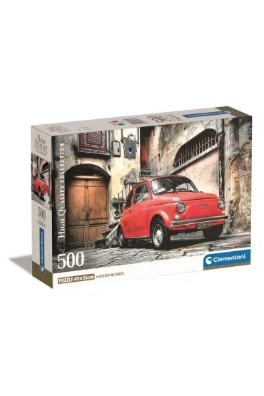 Puzzle 500 el. Compact Cinquecento Clementoni