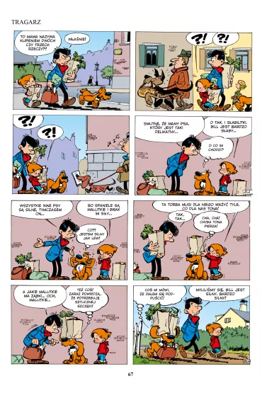 Komiksy s� super! K�opoty z Billem. Pty� i Bill. Tom 13 - Jean  Roba