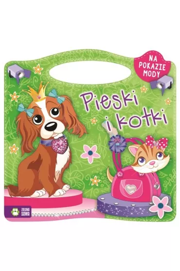 Pieski i kotki na pokazie mody