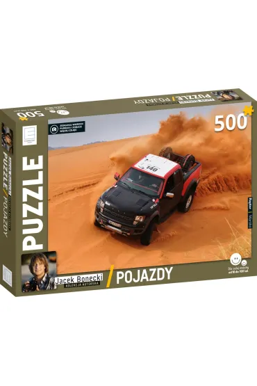 Puzzle 500 el. Pojazdy. Ci�ar�wka. Jacek Bonecki Edipresse Ksi��ki - Jacek Bonecki