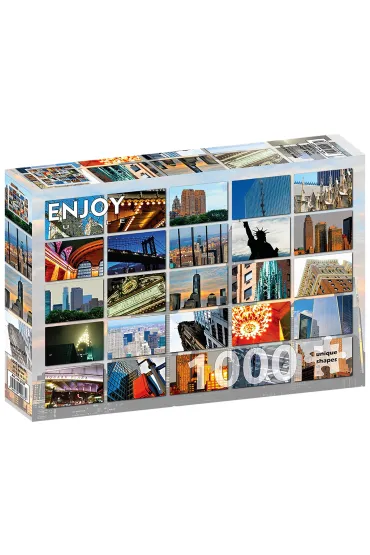 Puzzle 1000 el. Nowy Jork, USA Enjoy